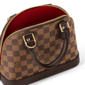 Louis Vuitton Alma Mini , toile Damier Ebène interieur