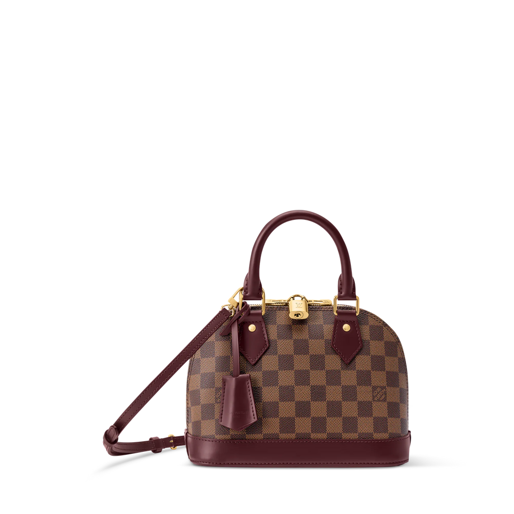 Louis Vuitton Alma BB, toile Damier Ebène