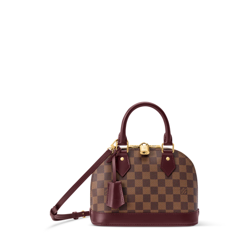 Louis Vuitton Alma BB, toile Damier Ebène